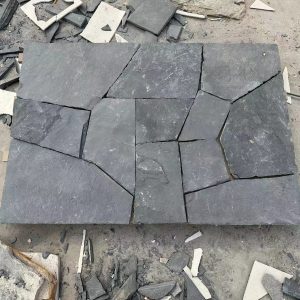 不规则外墙贴片石蓝石英文化石米白色乱形石材